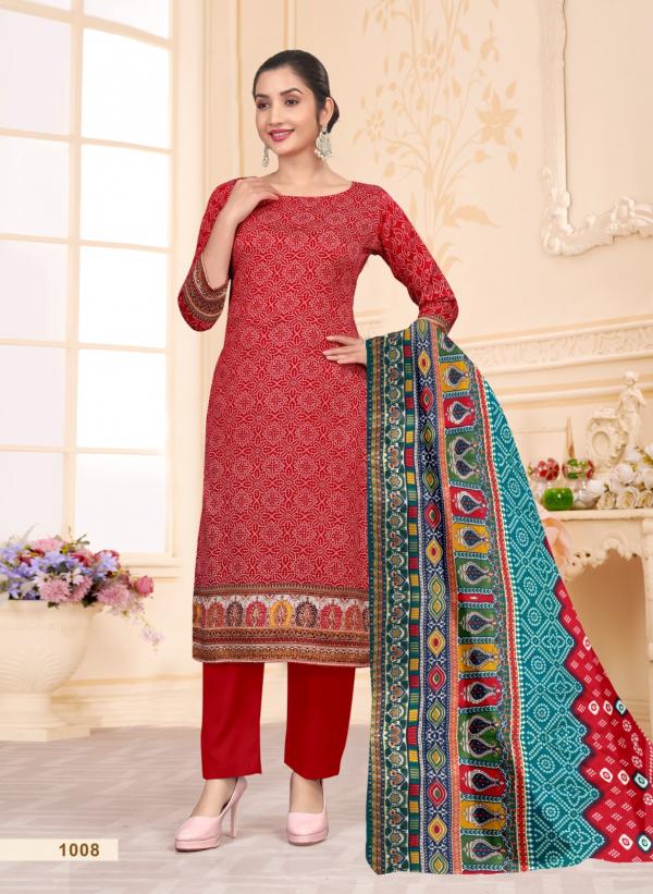 SAT Pashmina Shwal Suit Vol-18 – Dress Material